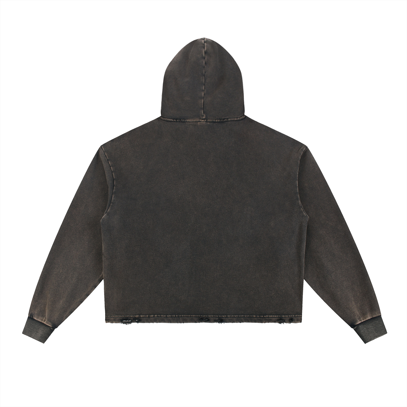 STONFOLK Washed Raw Edge Hoodie