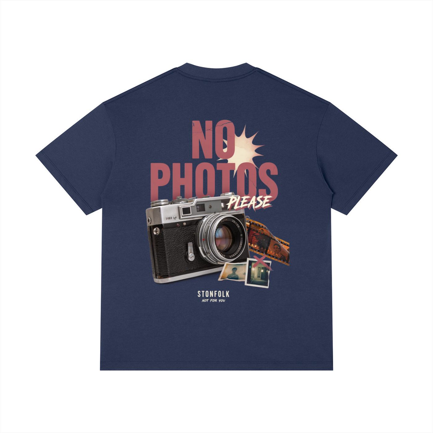 STONFOLK No Photos Please Heavyweight T-Shirt