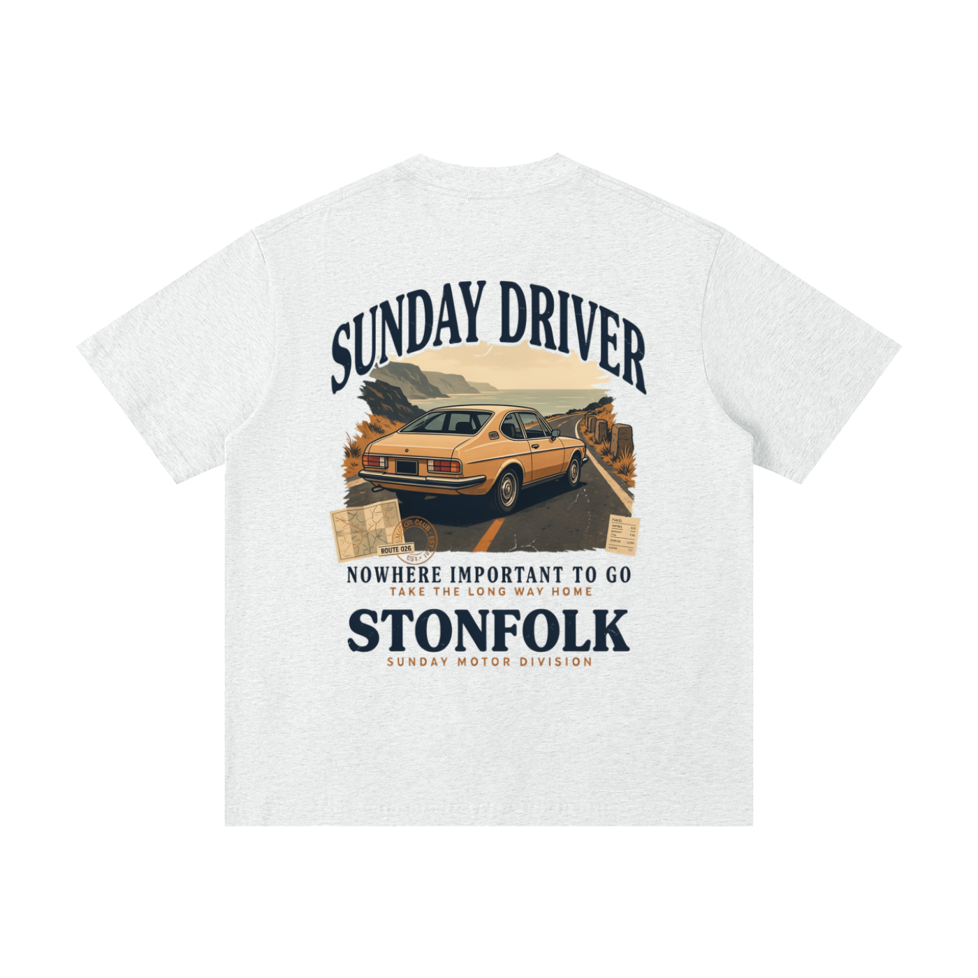 Sunday Driver Graphic T-Shirt