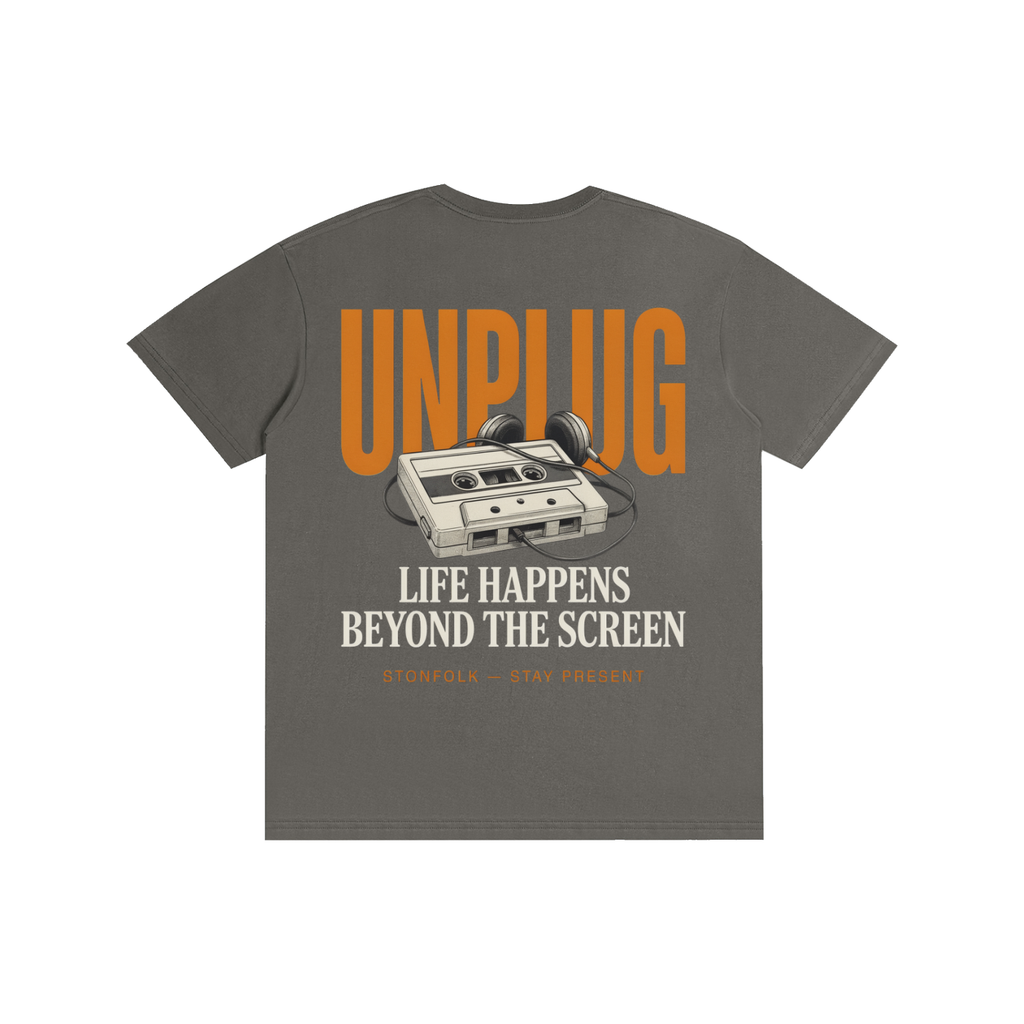 STONFOLK Unplug — Life Beyond the Screen T-Shirt