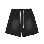 STONFOLK Sun Fade Raw Edge Cotton Shorts