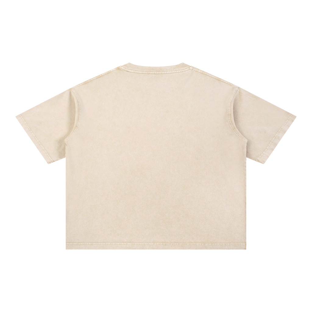 Midnight Atlas Snow Wash Oversized T-Shirt