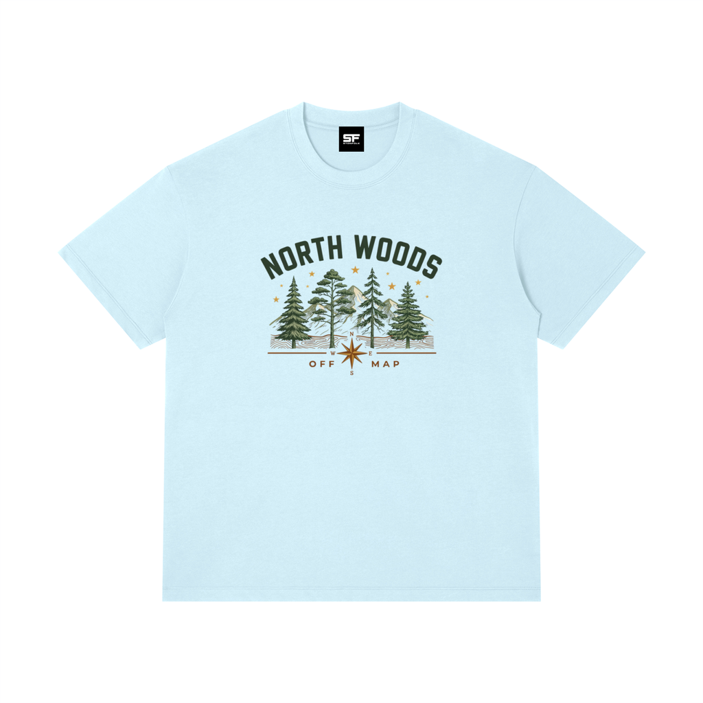 North Woods Outdoor T-Shirt – Vintage Adventure Unisex Tee