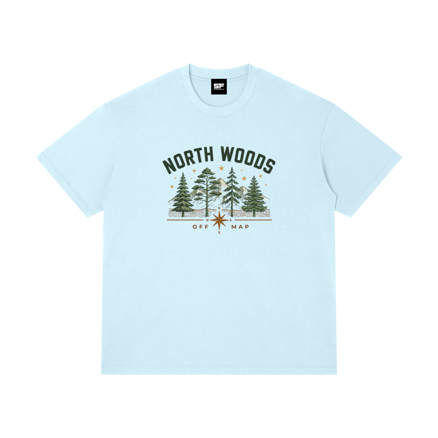 North Woods Outdoor T-Shirt – Vintage Adventure Unisex Tee