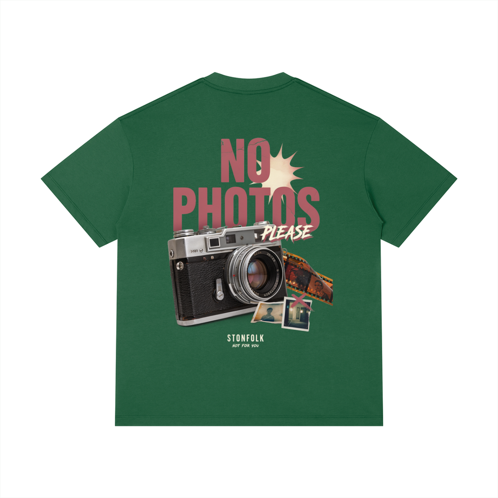 STONFOLK No Photos Please Heavyweight T-Shirt