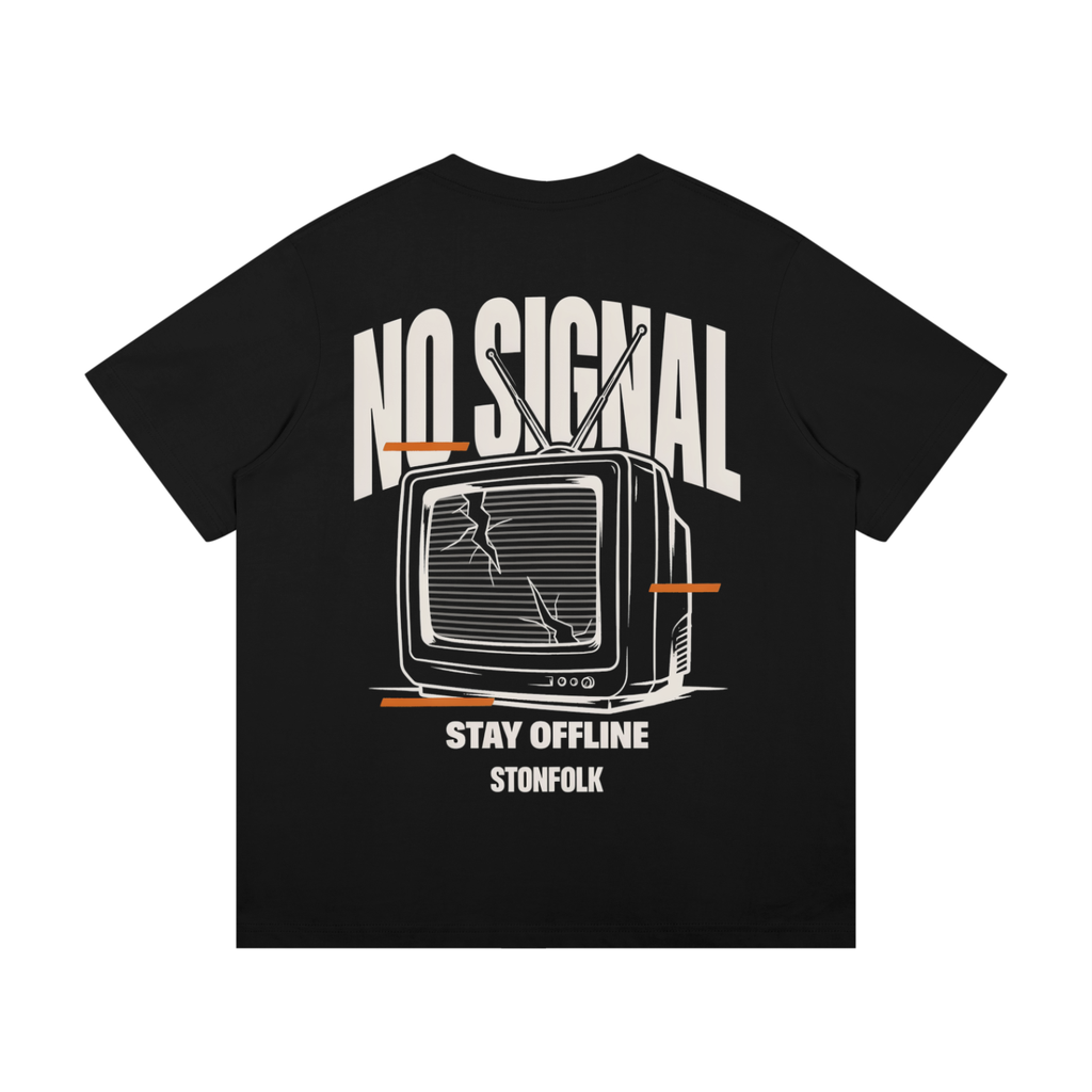 No Signal Heavyweight T-Shirt