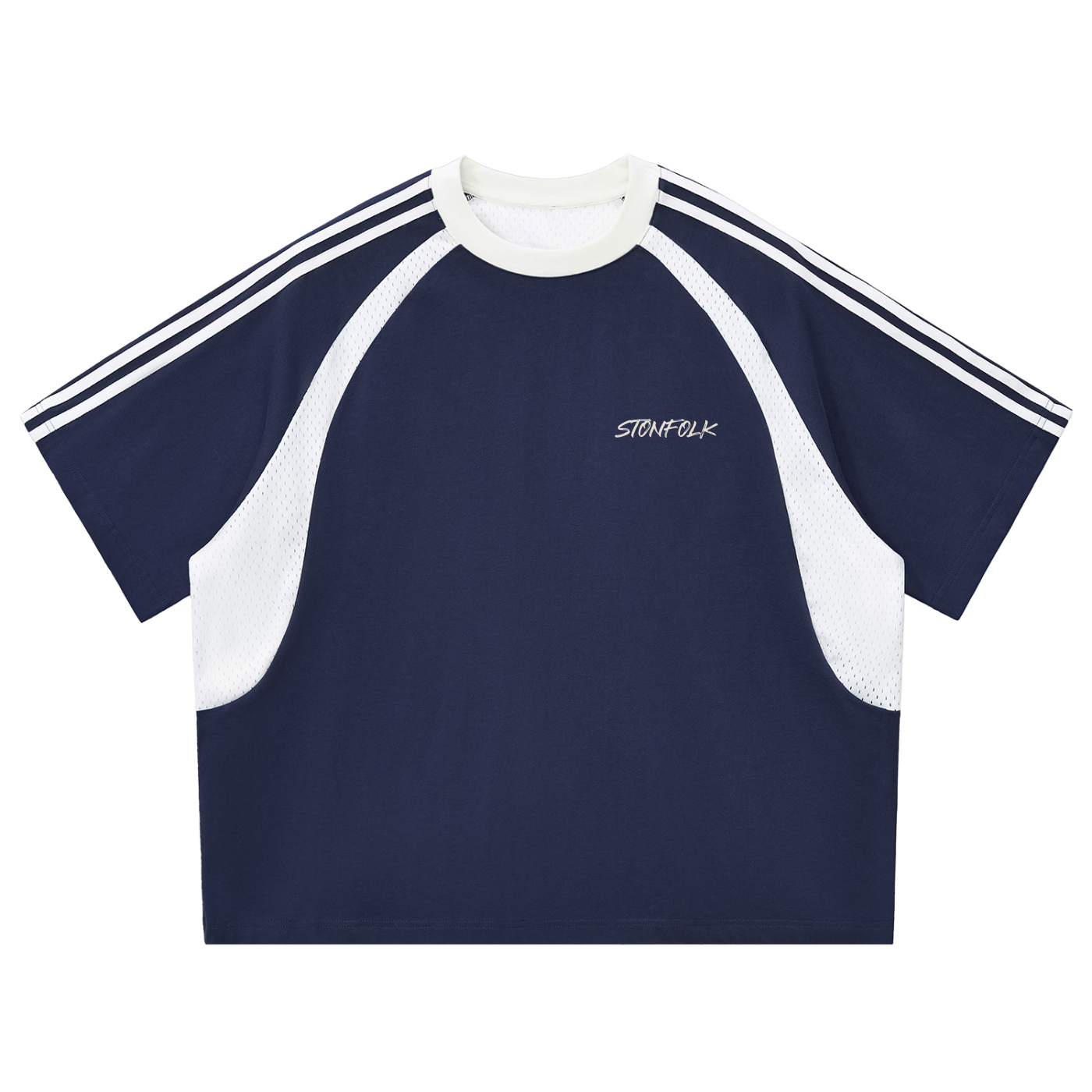 Stonfolk Arc Mesh Oversized Tee
