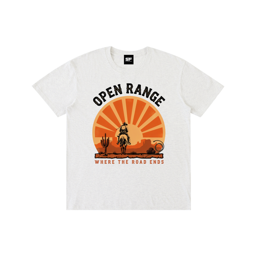 Open Range Vintage Cowboy T-Shirt – Unisex Western Adventure Tee