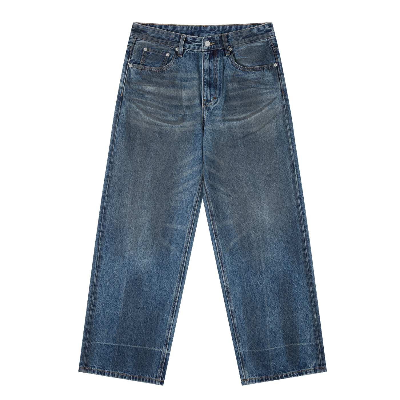 STONFOLK Heritage Washed Wide-Leg Jeans