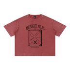 Midnight Atlas Snow Wash Oversized T-Shirt