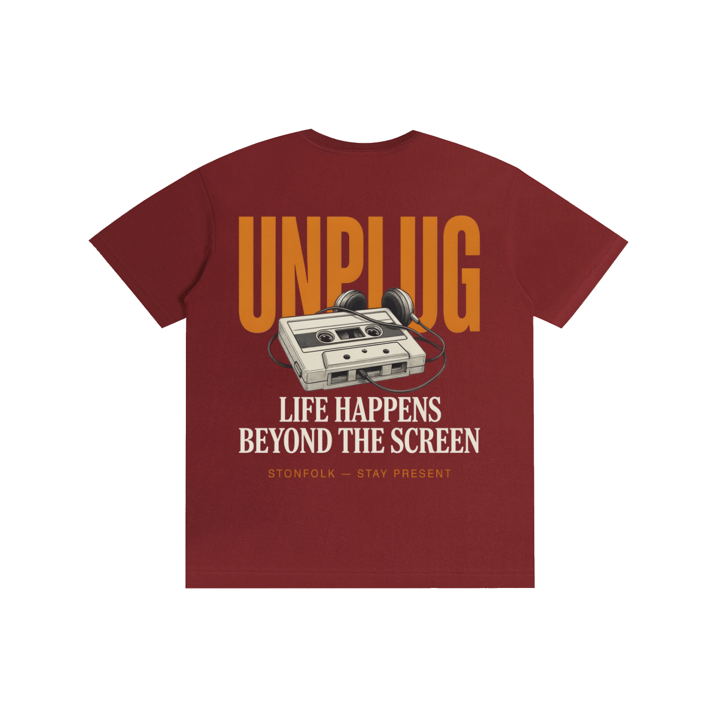 STONFOLK Unplug — Life Beyond the Screen T-Shirt