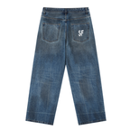 STONFOLK Heritage Washed Wide-Leg Jeans