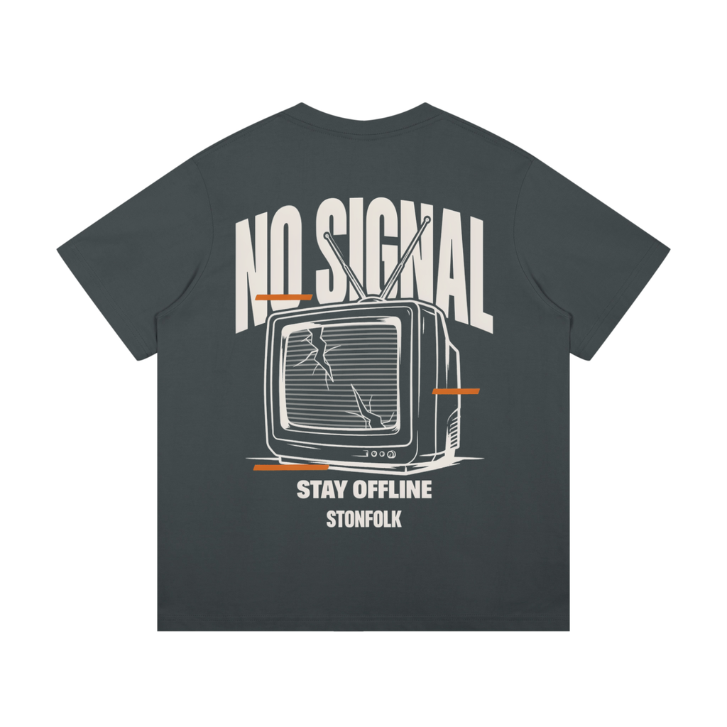 No Signal Heavyweight T-Shirt