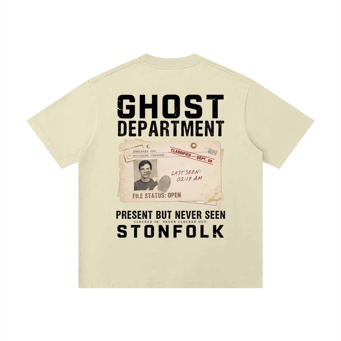 STONFOLK Ghost Department Heavyweight T-Shirt
