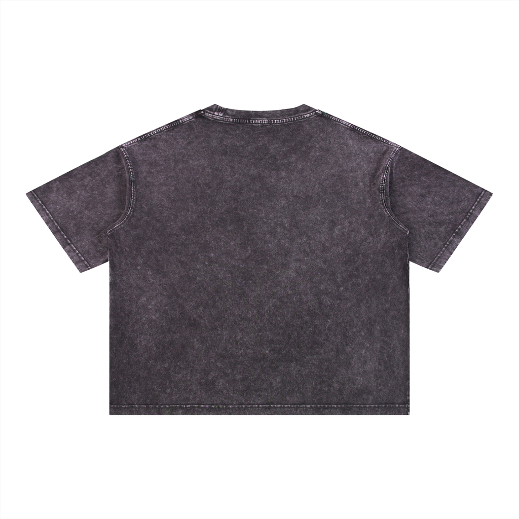 Midnight Atlas Snow Wash Oversized T-Shirt