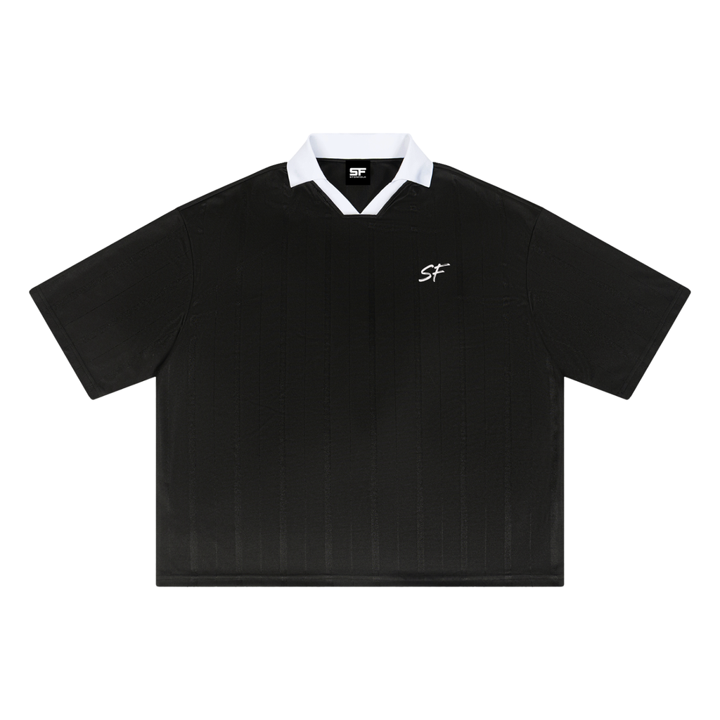 STONFOLK Shadow Stripe Oversized Polo