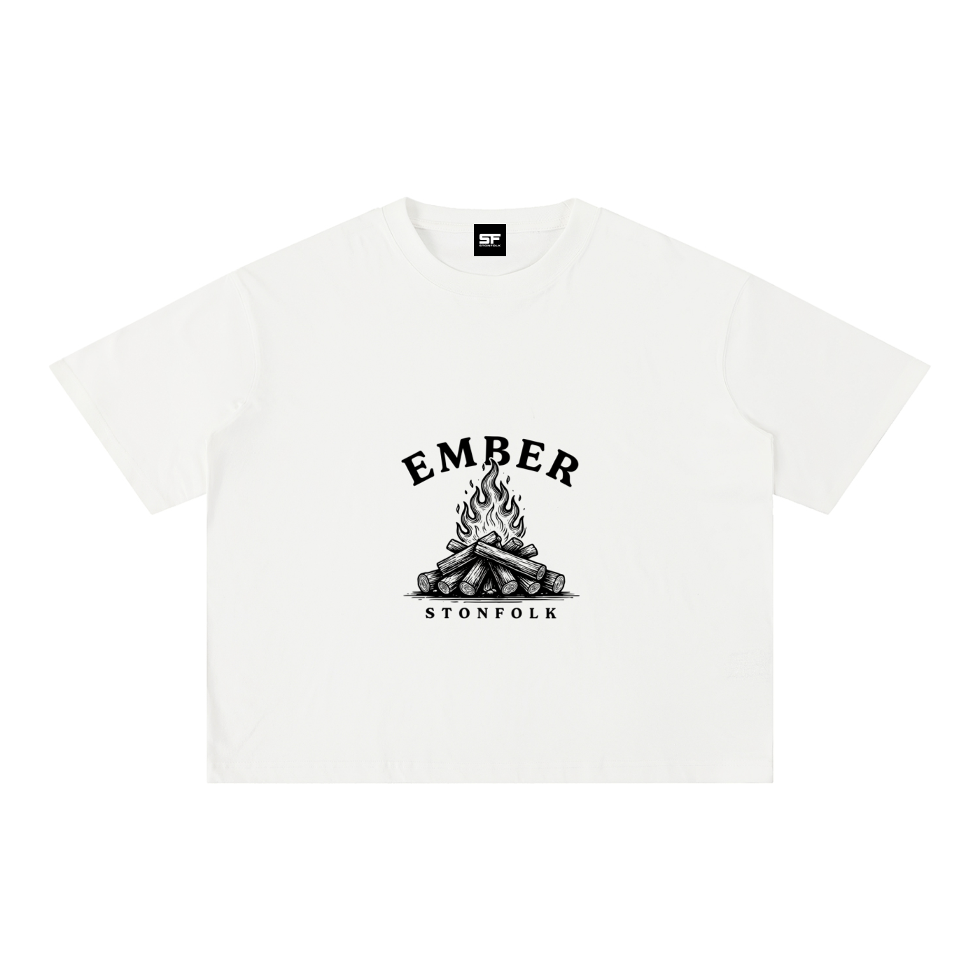 Ember Mineral Wash Oversized T-Shirt