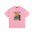 Amalfi Coast Vintage Washed Oversized T-Shirt
