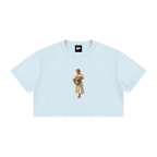 Vintage Harvest Girl Snow Wash Crop Top