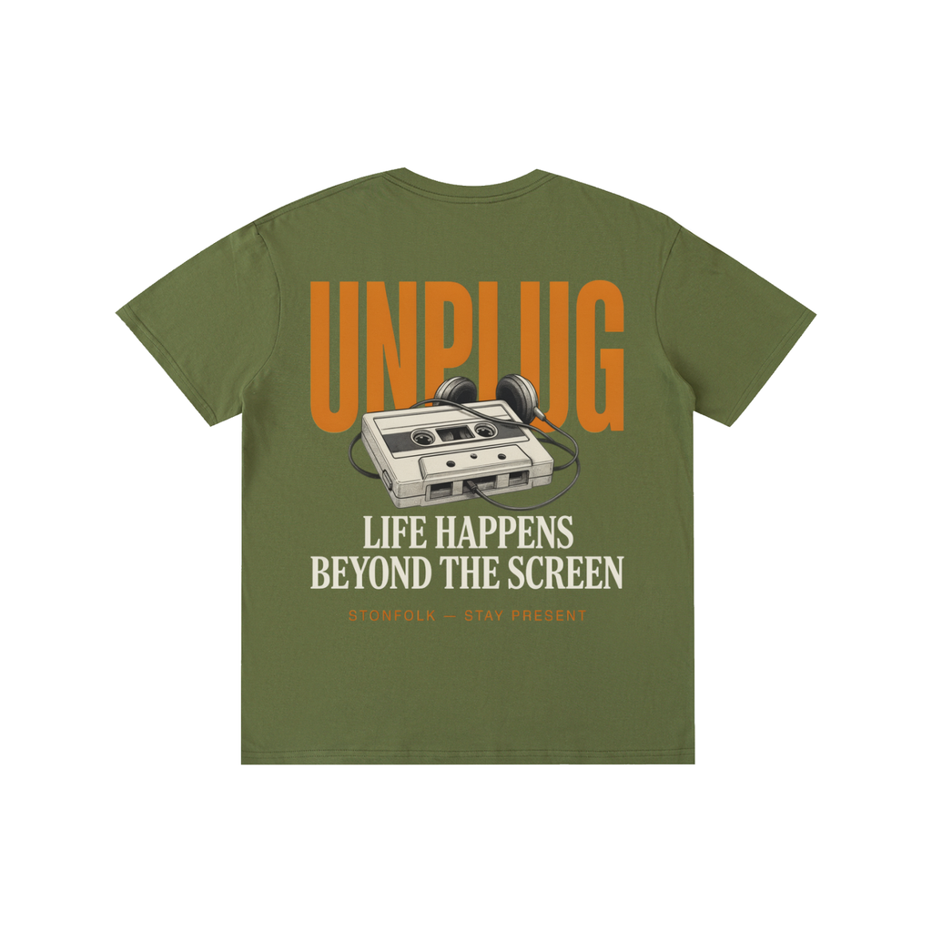 STONFOLK Unplug — Life Beyond the Screen T-Shirt