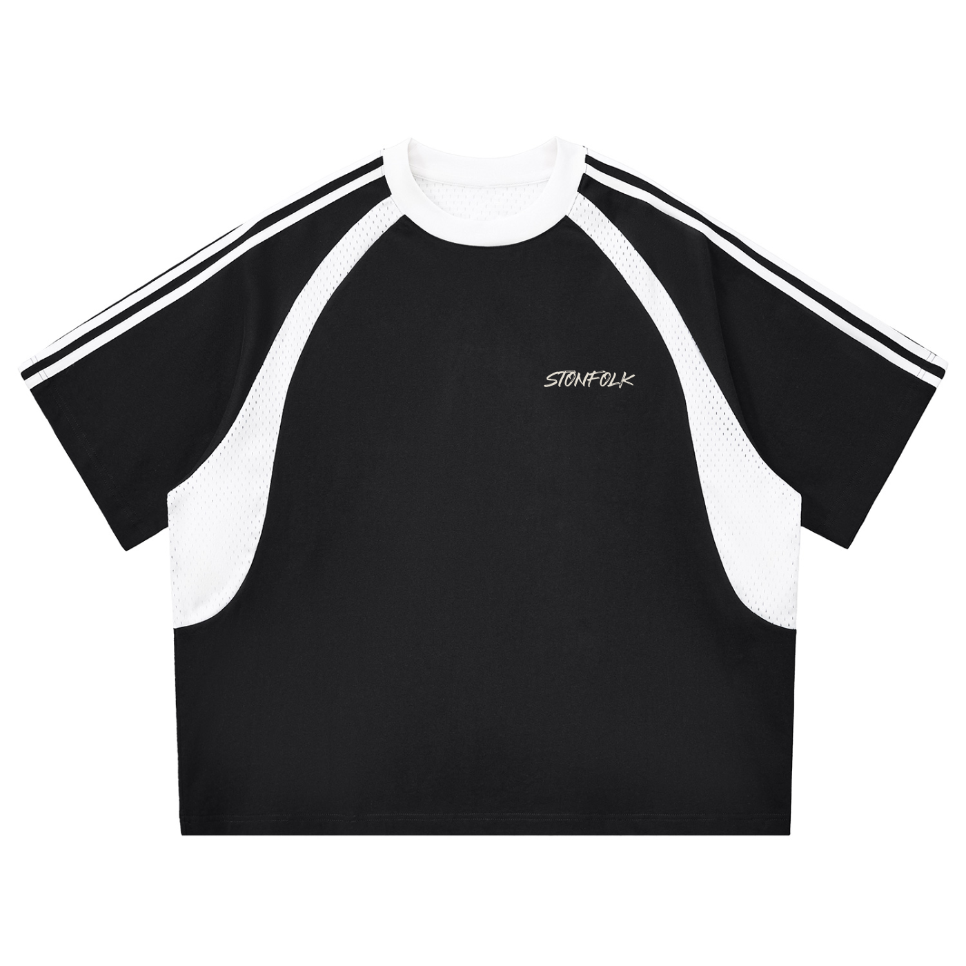 Stonfolk Arc Mesh Oversized Tee