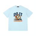 Do It Tomorrow Funny Procrastination Cat Unisex T-Shirt, Introvert Humor Tee, Lazy Day Graphic Shirt