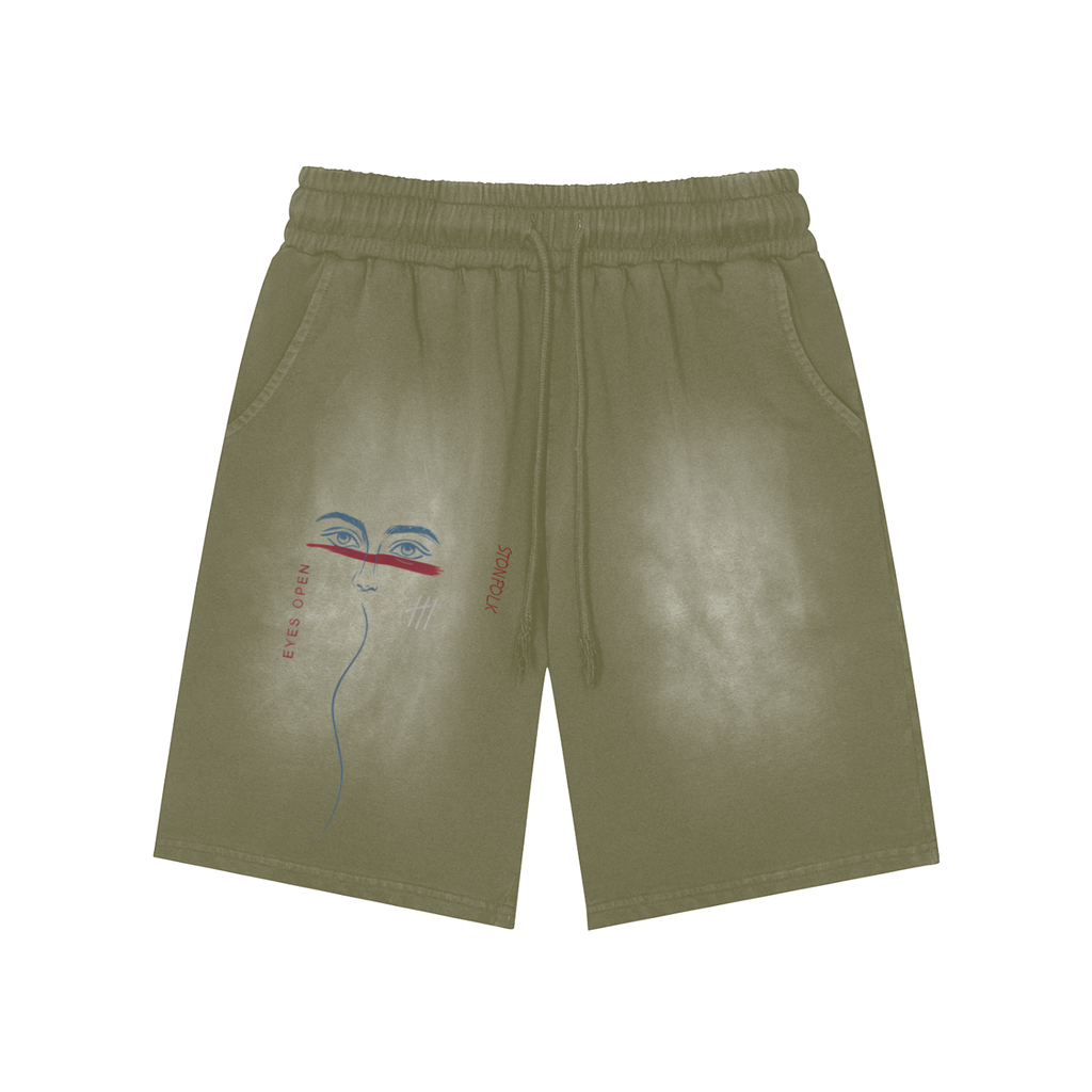 STONFOLK Eyes Open Washed Shorts