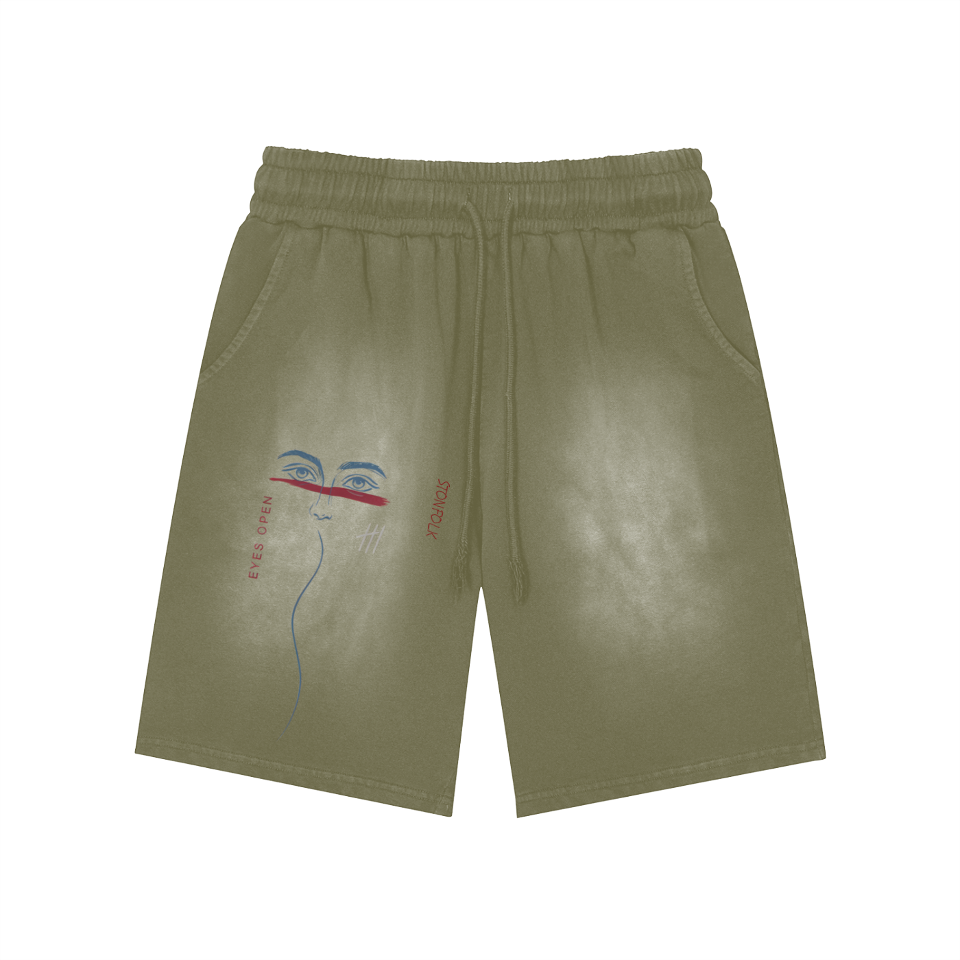 STONFOLK Eyes Open Washed Shorts