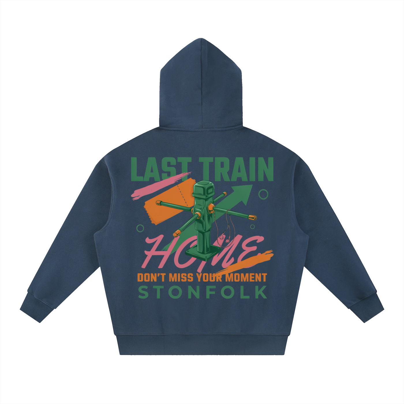 STONFOLK Last Train Home Oversized Hoodie