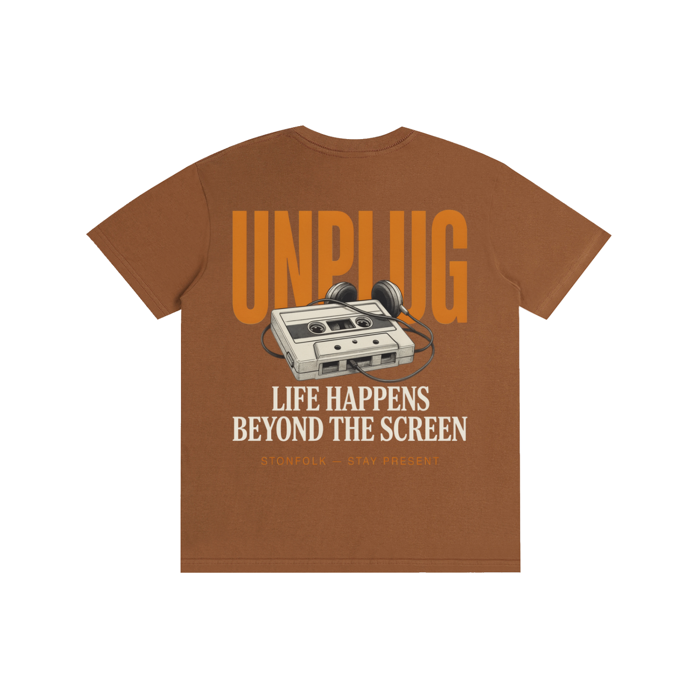 STONFOLK Unplug — Life Beyond the Screen T-Shirt