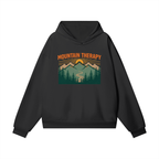 Mountain Therapy Hoodie – Vintage Hiking & Outdoor Unisex Hoodie