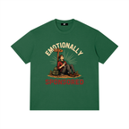 Emotionally Sponsored Unisex Graphic T-Shirt | Funny Introvert Vintage Nature Tee | Stonfolk