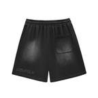 STONFOLK Sun Fade Raw Edge Cotton Shorts