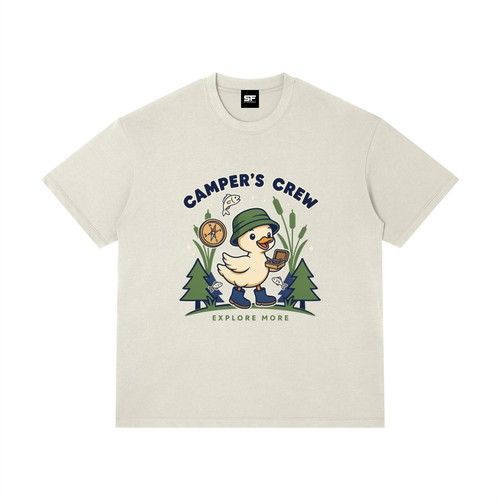 Camper's Crew Duck T-Shirt – Cute Camping Unisex Tee