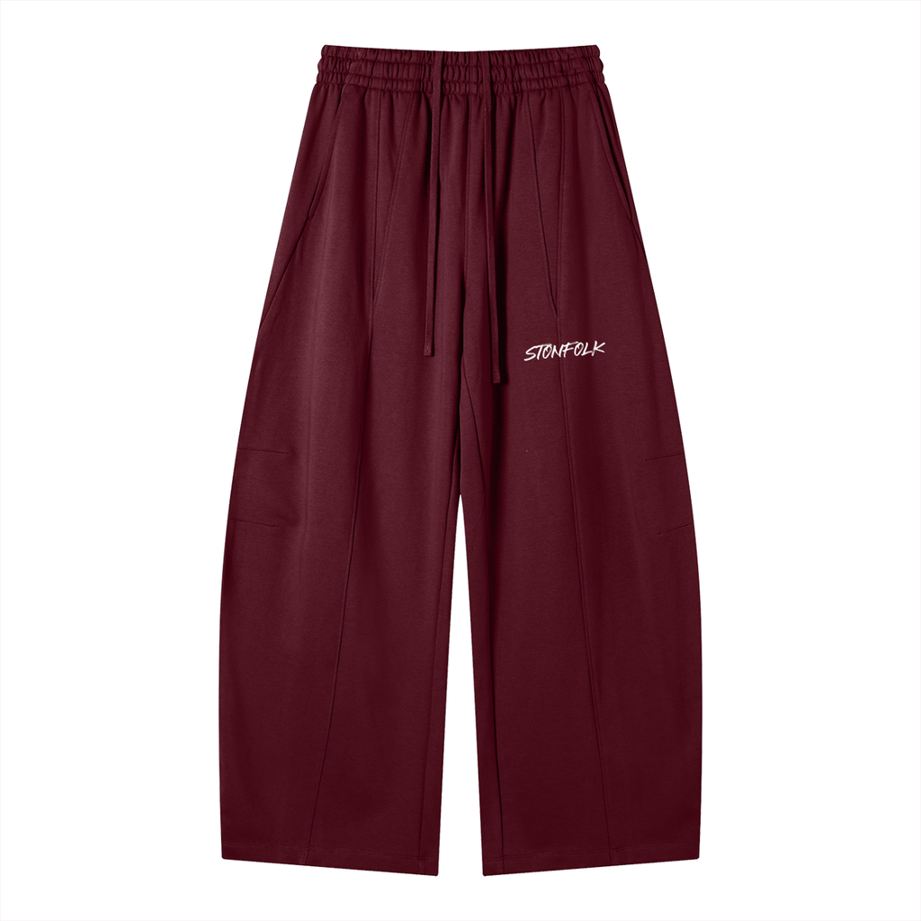 STONFOLK Script Wide-Leg Sweatpants