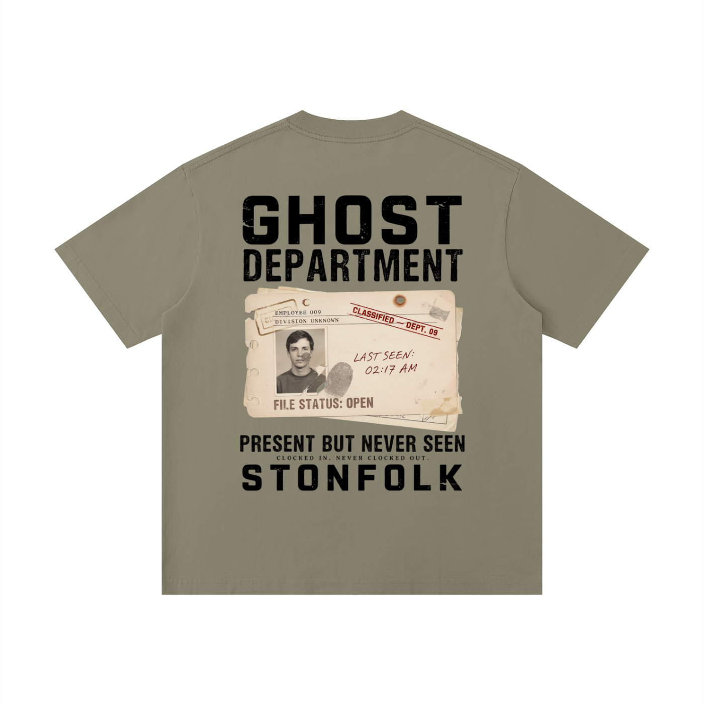 STONFOLK Ghost Department Heavyweight T-Shirt