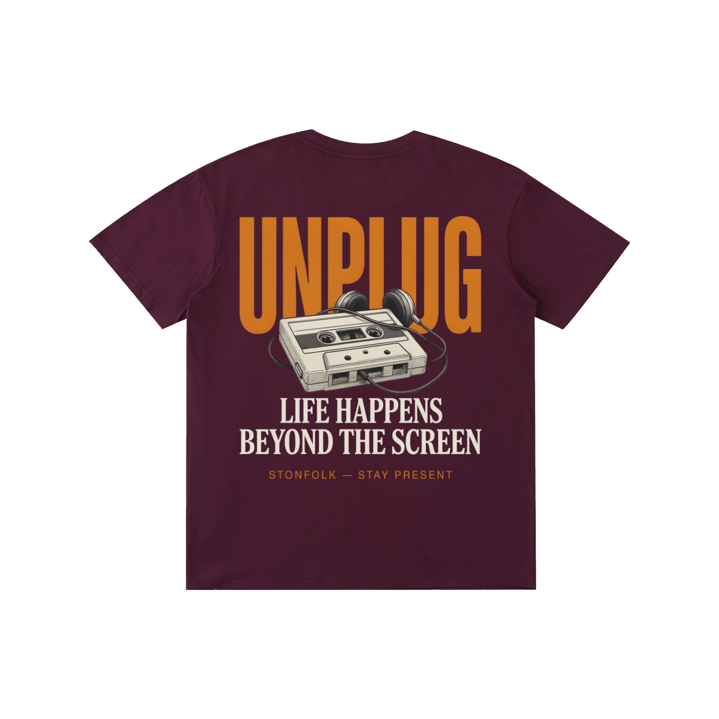 STONFOLK Unplug — Life Beyond the Screen T-Shirt