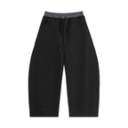 STONFOLK Plaid Waist Relaxed Pants