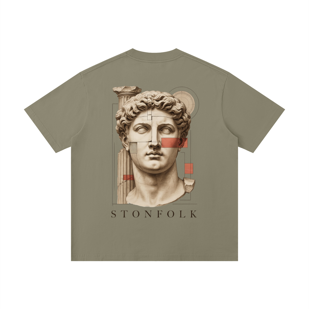 Sculpted Reality Oversized T-Shirt