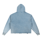 STONFOLK Washed Raw Edge Hoodie