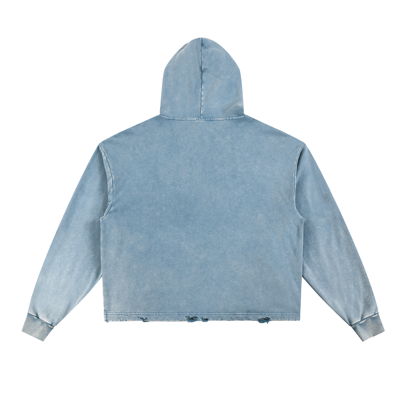 STONFOLK Washed Raw Edge Hoodie