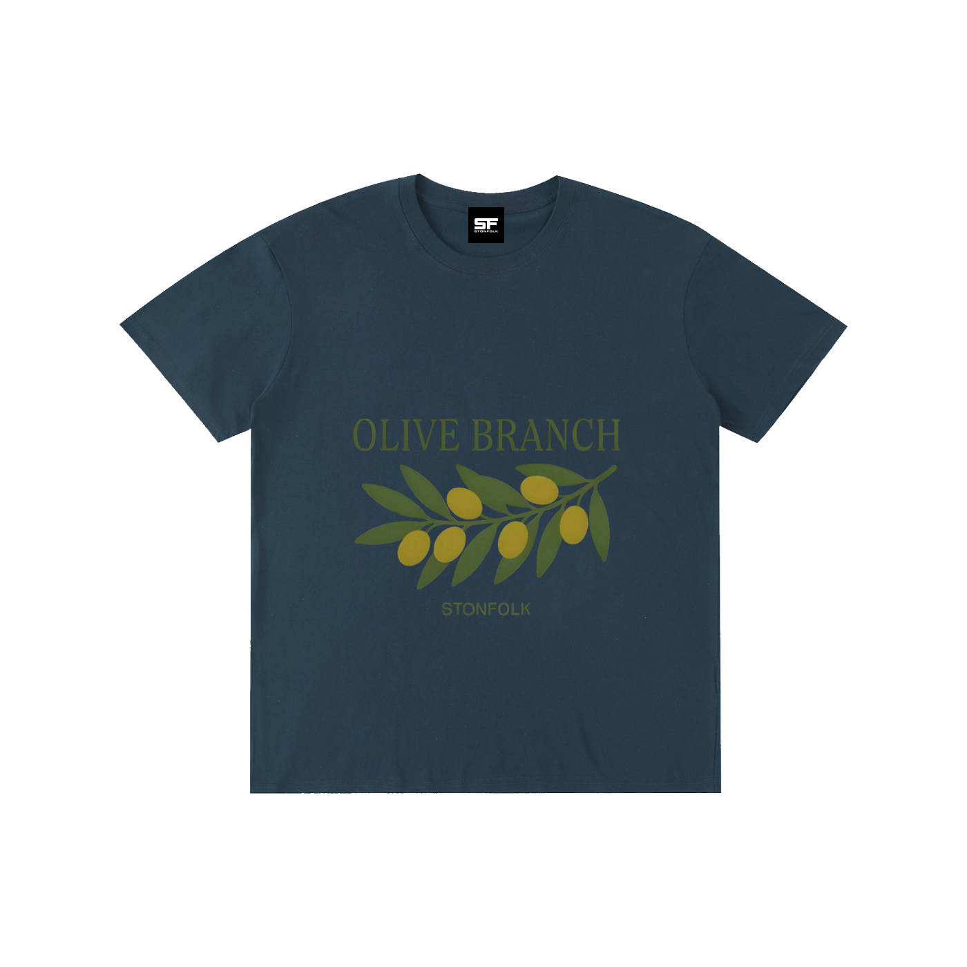 Olive Branch Classic Cotton T-Shirt