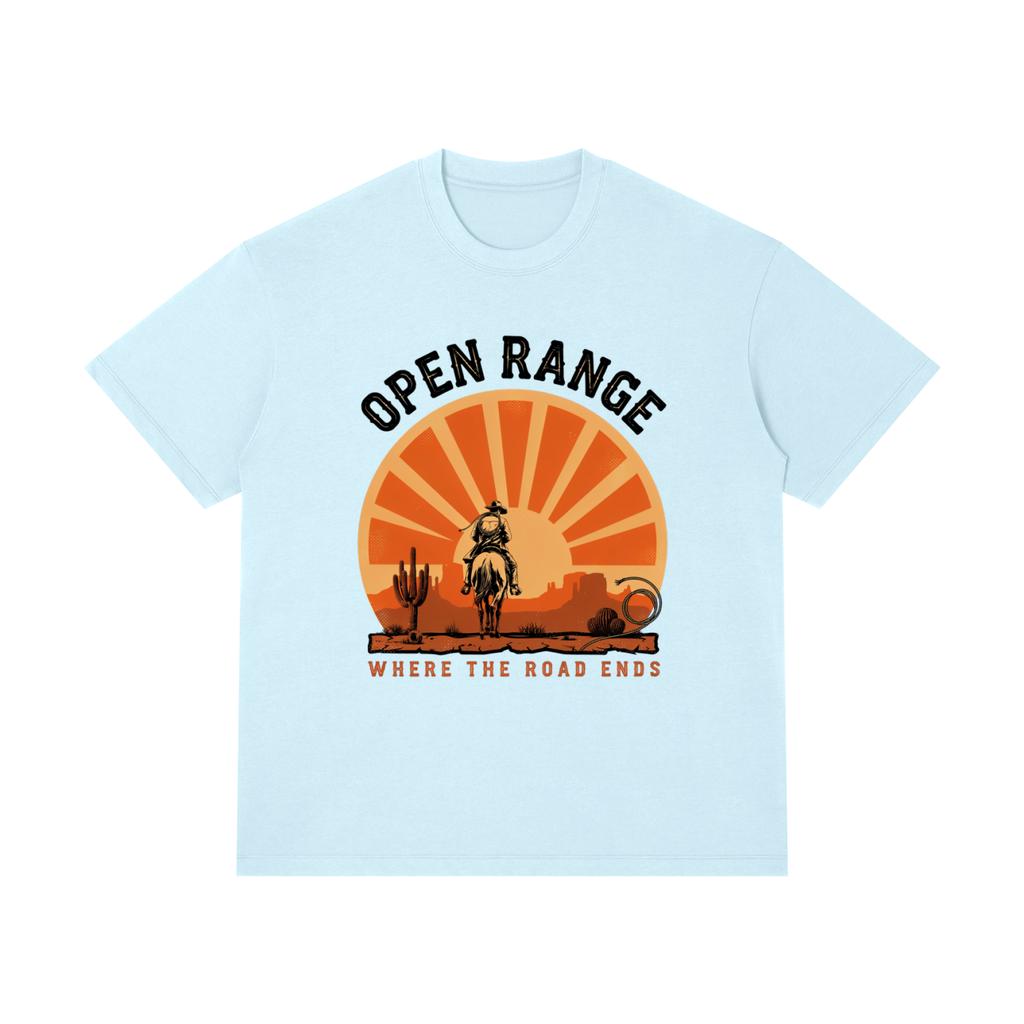 Open Range Cowboy Graphic T-Shirt – Vintage Western Unisex Tee