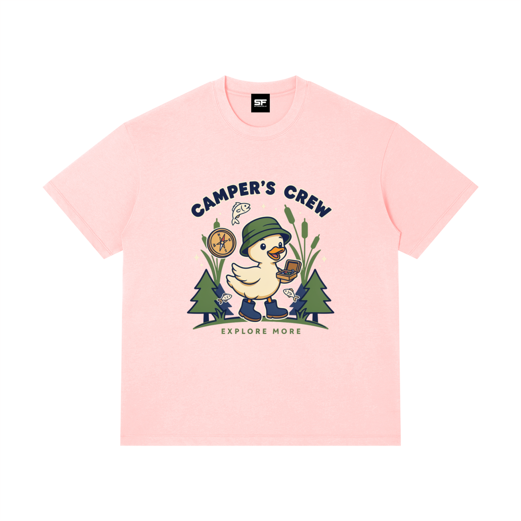 Camper's Crew Duck T-Shirt – Cute Camping Unisex Tee