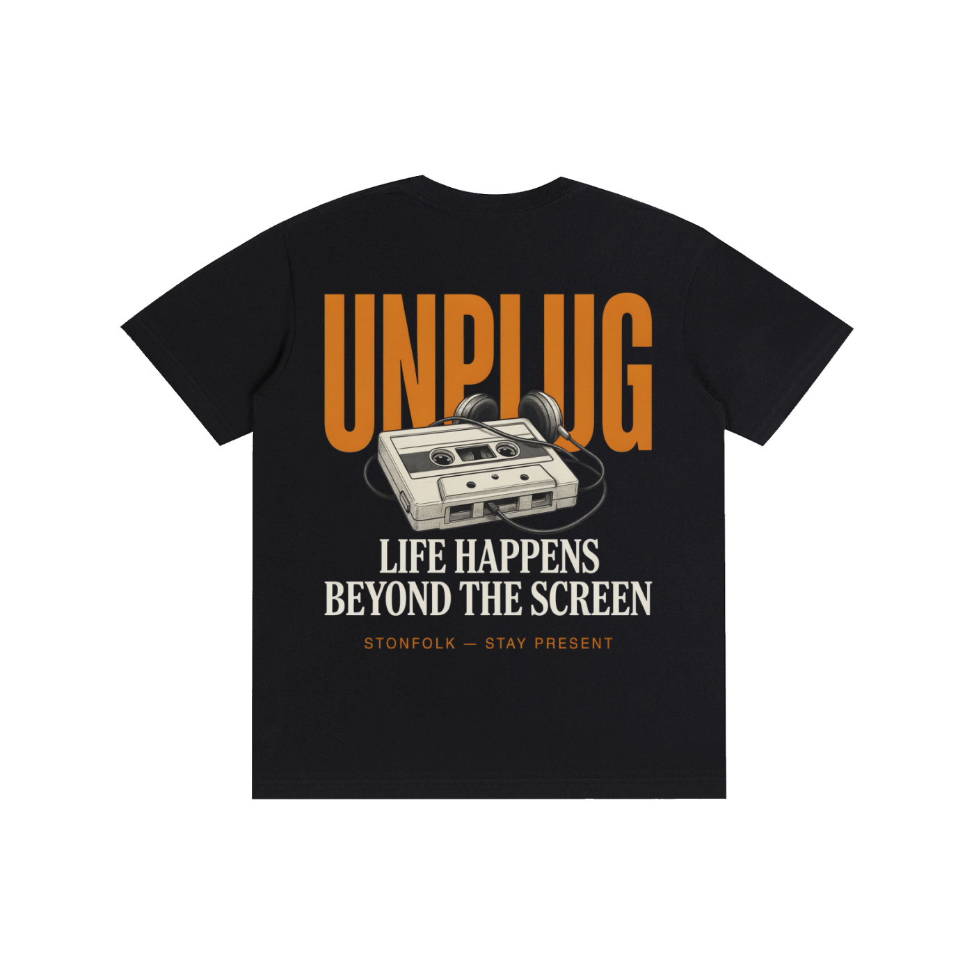 STONFOLK Unplug — Life Beyond the Screen T-Shirt