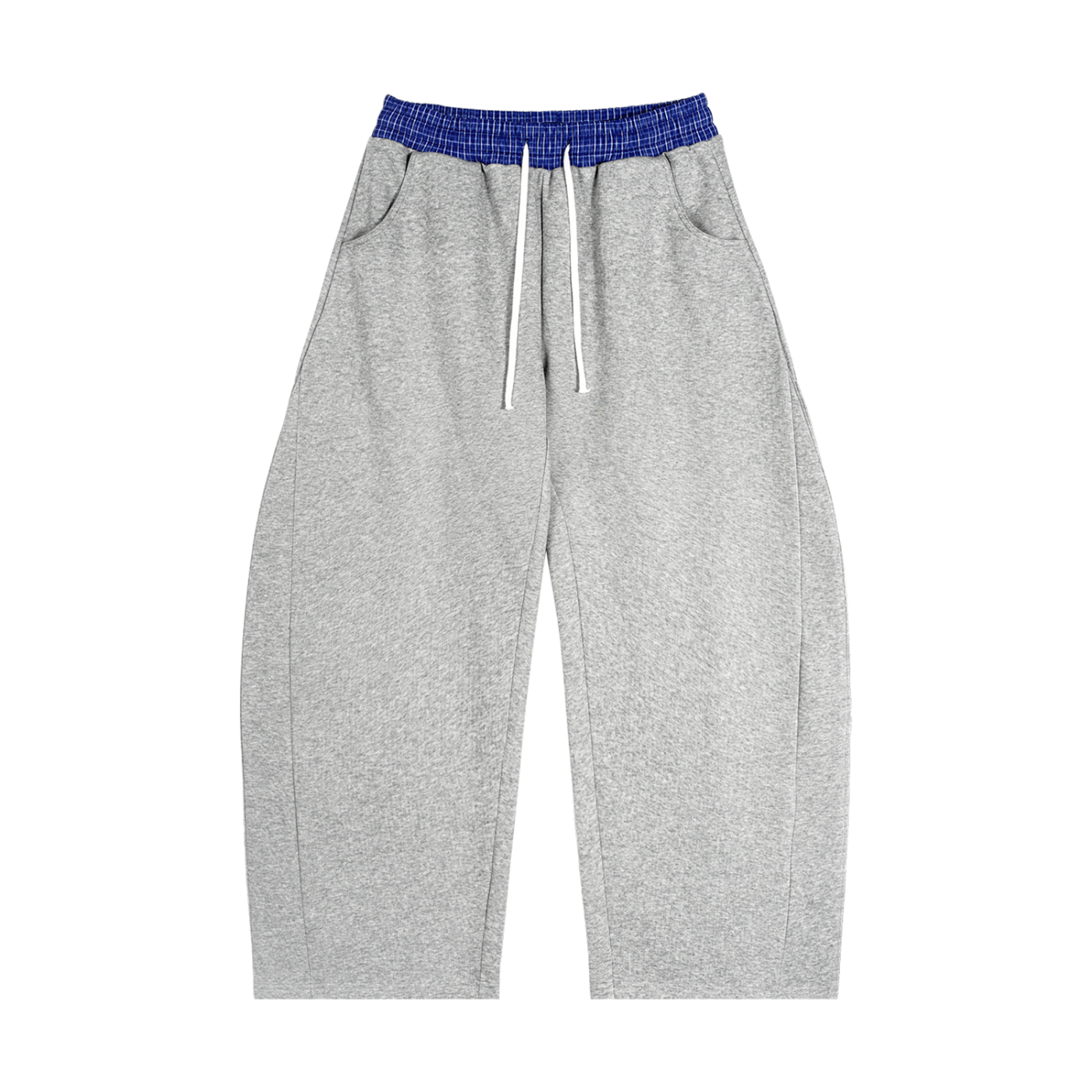 STONFOLK Plaid Waist Relaxed Pants