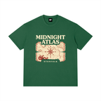 Midnight Atlas Adventure T-Shirt – Vintage Explorer Unisex Tee