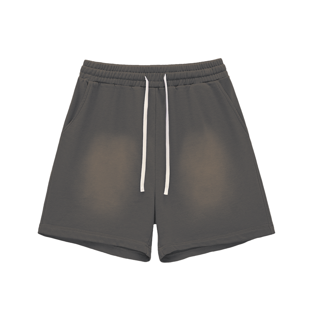 STONFOLK Sun Fade Raw Edge Cotton Shorts