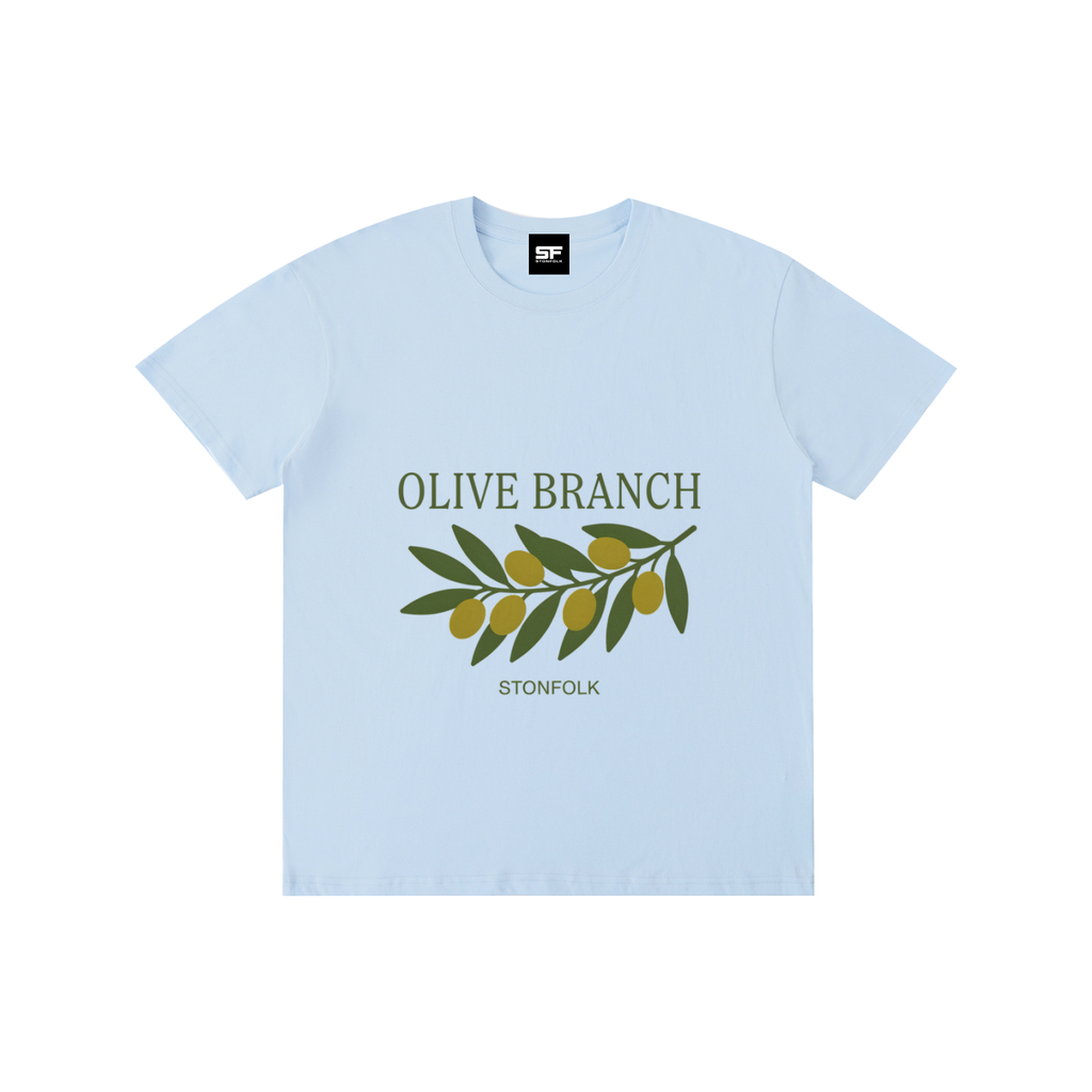 Olive Branch Classic Cotton T-Shirt