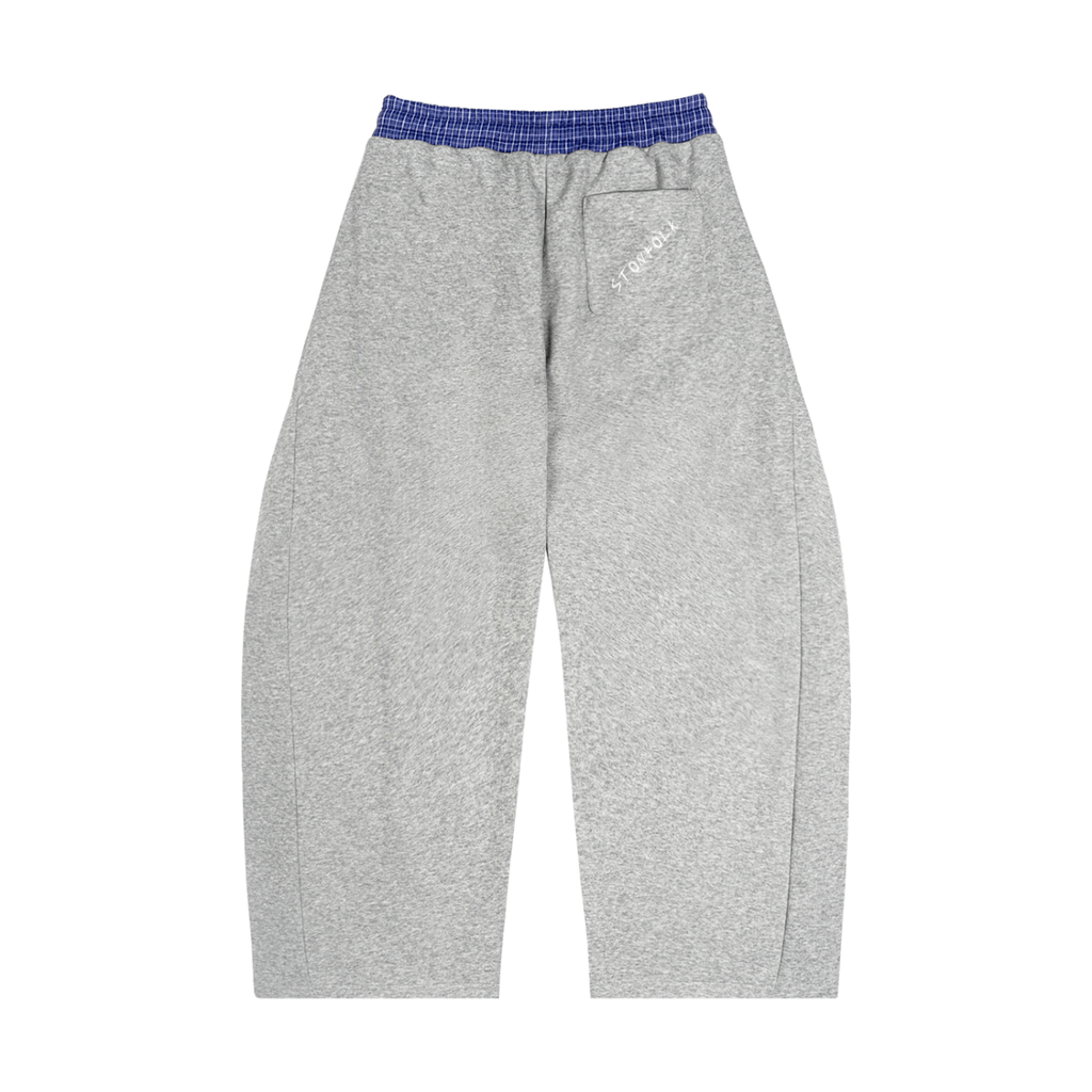 STONFOLK Plaid Waist Relaxed Pants